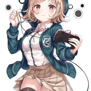 Anime PlayStation girl wallpaper