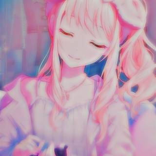 Anime PlayStation girl wallpaper