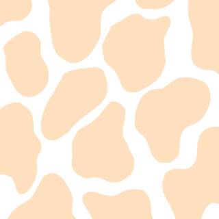 Orange cow print wallpaper