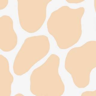 Orange cow print wallpaper