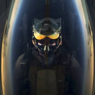 Fighter pilot iPhone wallpaper
