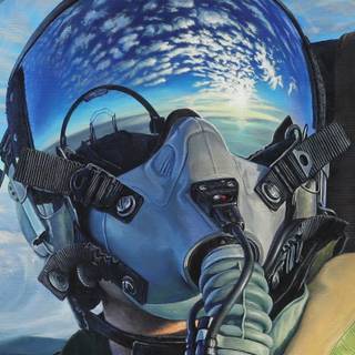 Fighter pilot iPhone wallpaper
