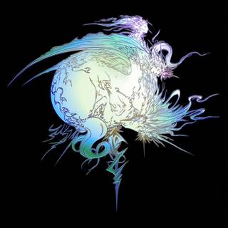 All Final Fantasy logo mobile wallpaper