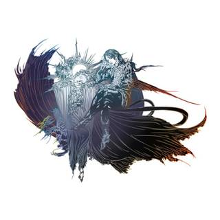 All Final Fantasy logo mobile wallpaper
