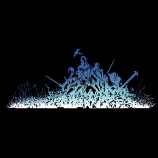 All Final Fantasy logo mobile wallpaper