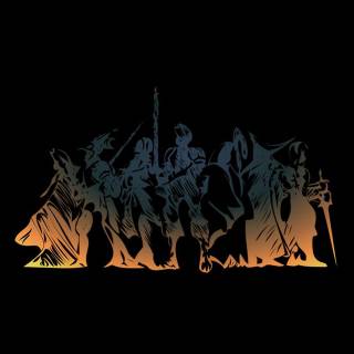 All Final Fantasy logo mobile wallpaper
