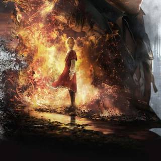 All Final Fantasy logo mobile wallpaper