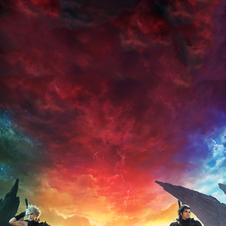 All Final Fantasy logo mobile wallpaper