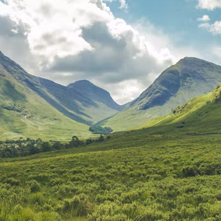 Spring mountain 4k wallpaper