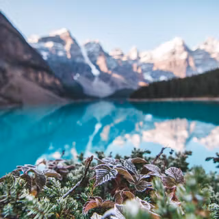 Spring mountain iPhone wallpaper