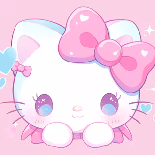 Cute Hello Kitty Easter wallpaper