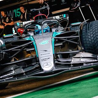 F1 Mercedes 2024 wallpaper