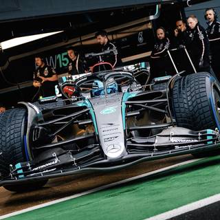 F1 Mercedes 2024 wallpaper