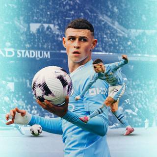 Phil Foden 2024 wallpaper