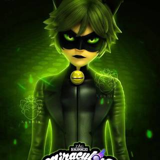 Miraculous World: Paris Tales of Shadybug and Claw Noir wallpaper