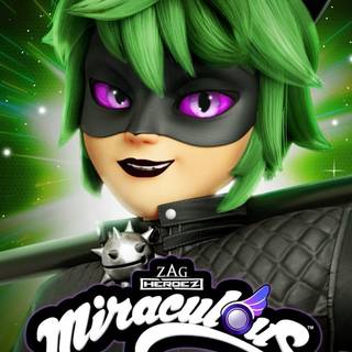 Miraculous World: Paris Tales of Shadybug and Claw Noir wallpaper