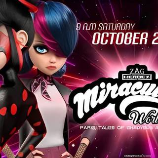 Miraculous World: Paris Tales of Shadybug and Claw Noir wallpaper