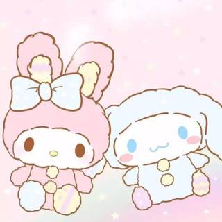 Cinnamoroll and Kuromi wallpaper
