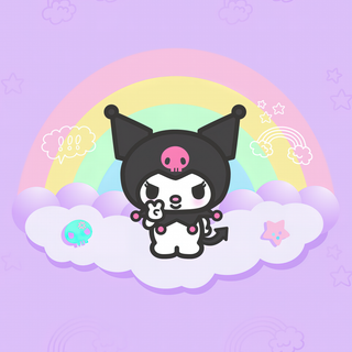 Cinnamoroll and Kuromi wallpaper