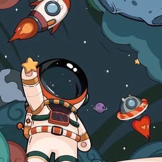 Stars cartoon wallpaper