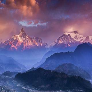 Himalayas mountains wallpaper