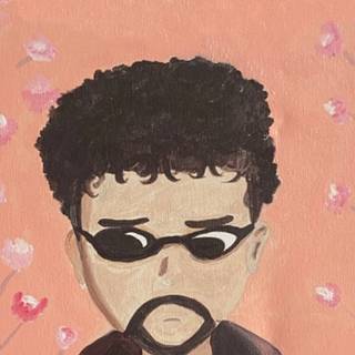 Bad Bunny phone wallpaper