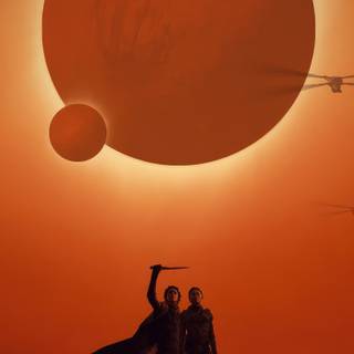 Dune 2 iPhone wallpaper