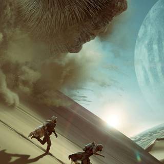Dune 2 iPhone wallpaper