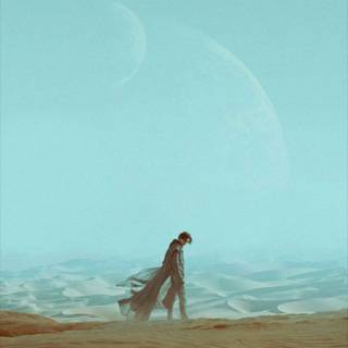 Dune 2 iPhone wallpaper