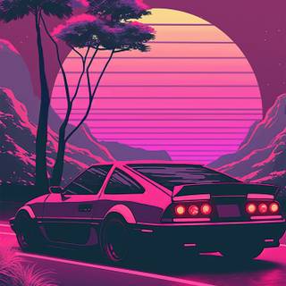 Retro vibes wallpaper