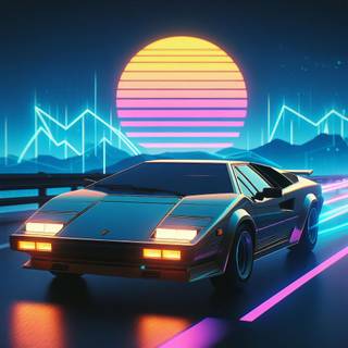 Retro vibes wallpaper