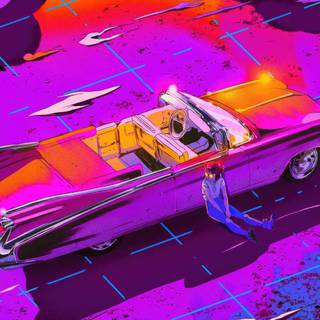 Retro vibes wallpaper