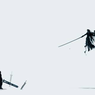 Anime angel PC wallpaper