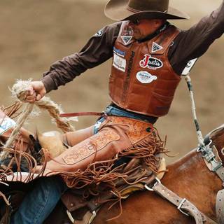 Saddle bronc wallpaper