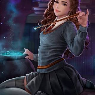 Hermione Granger phone wallpaper