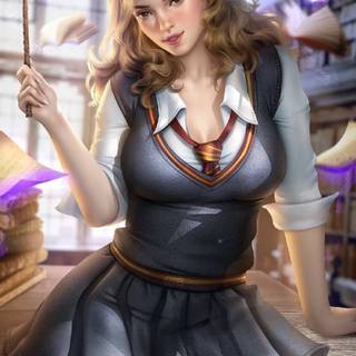 Hermione Granger phone wallpaper