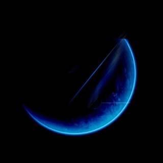 Black and blue phone wallpaper