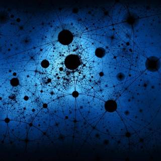 Blue black desktop wallpaper