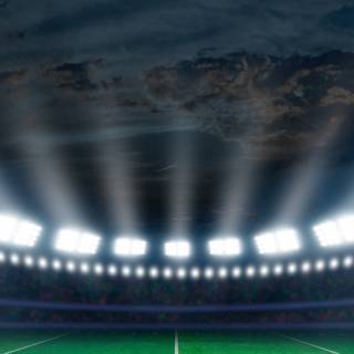 Football stadium iPhone wallpaper
