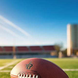 Football stadium iPhone wallpaper
