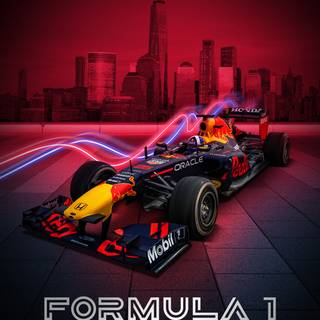 Red Bull Racing phone wallpaper