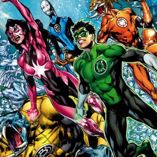 Green Lantern phone wallpaper