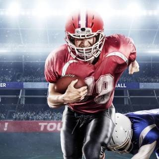 Football stadium iPhone wallpaper