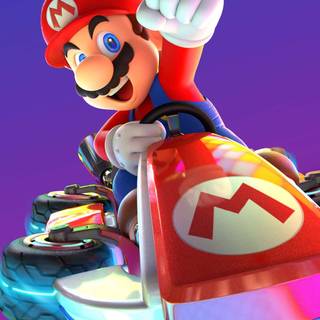 Mario Kart iPhone wallpaper