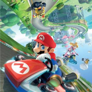 Mario Kart iPhone wallpaper