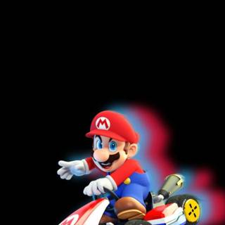 Mario Kart iPhone wallpaper