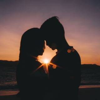 iPhone couples wallpaper