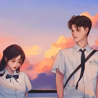 iPhone couples wallpaper