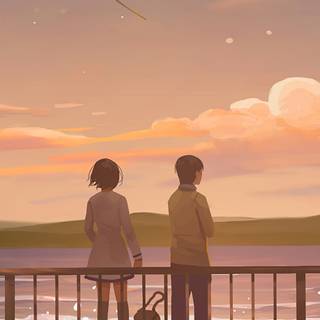 iPhone couples wallpaper