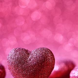 Phone heart wallpaper